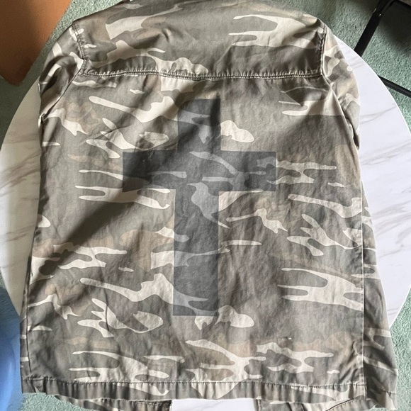 VTG🍷 OOAK - Forever 21 Camo Custom Patch Jacket - Size S - Picture 2 of 12